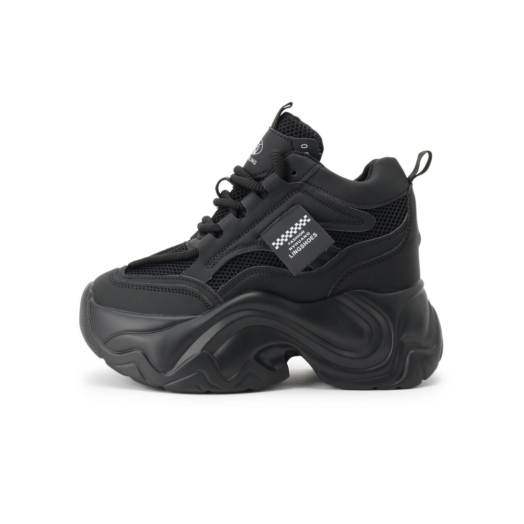 csT&P「厚底ワンポイントインヒールデザインスニーカー」|スニーカー|