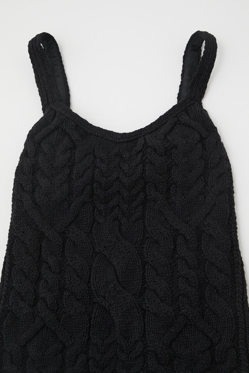 MOUSSY「COTTON SLAB KNIT ドレス」|ワンピース|