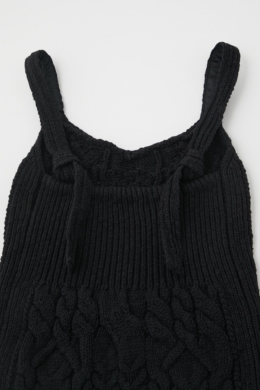 MOUSSY「COTTON SLAB KNIT ドレス」|ワンピース|