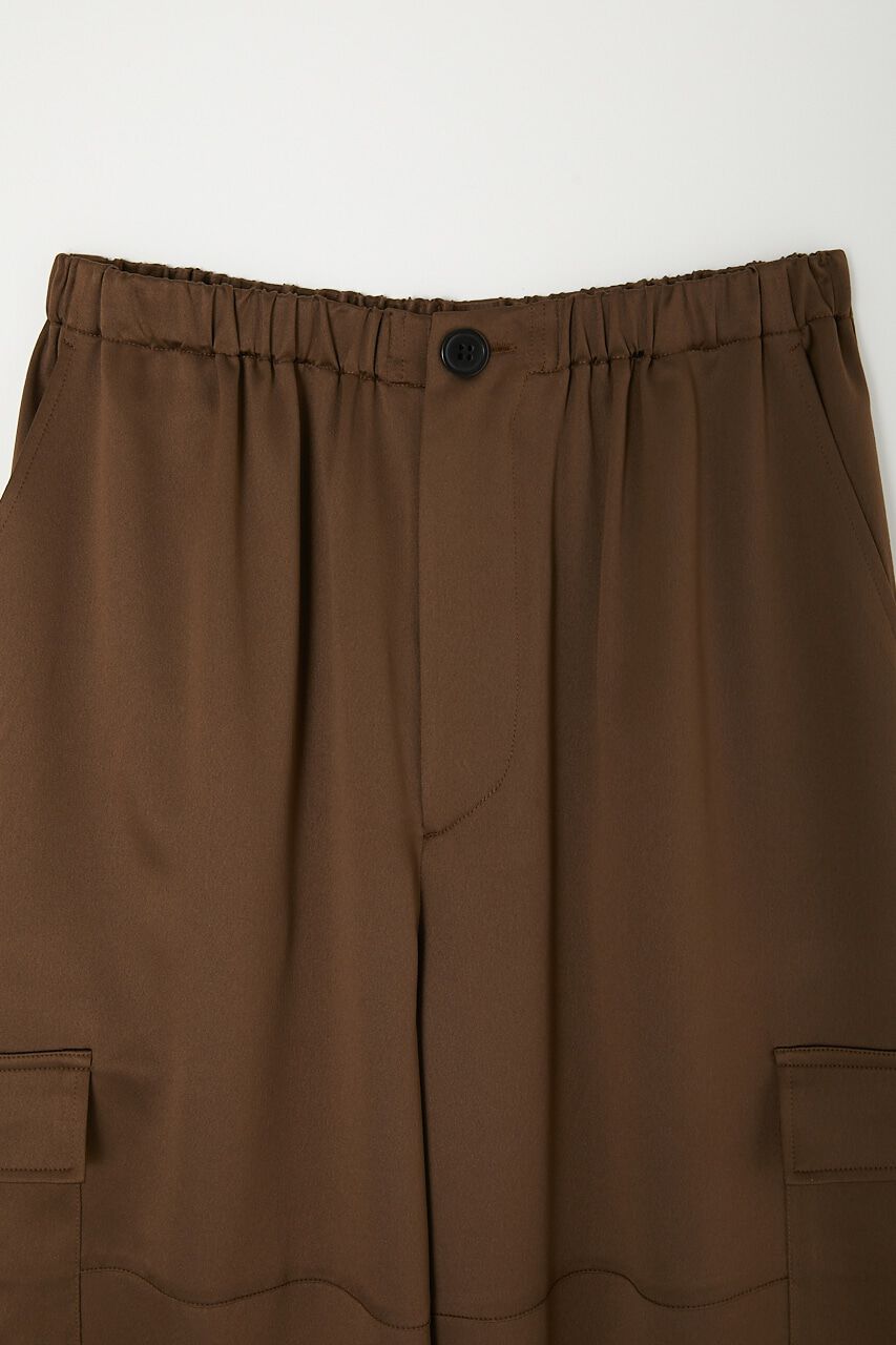 MOUSSY「SATIN WIDE CARGO パンツ」|その他|