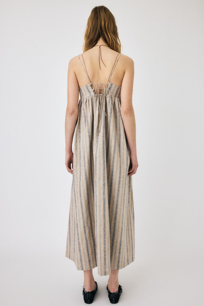 MOUSSY「SHADOW STRIPE キャミドレス」|ワンピース|