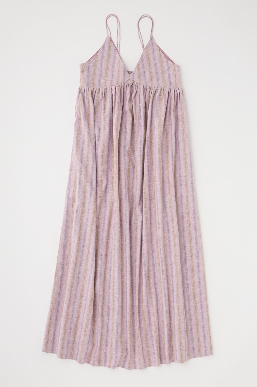 MOUSSY「SHADOW STRIPE キャミドレス」|ワンピース|PNK