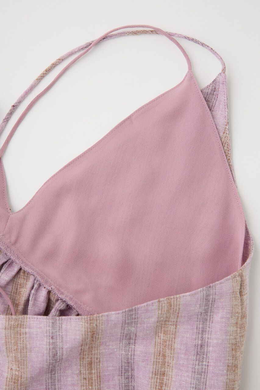 MOUSSY「SHADOW STRIPE キャミドレス」|ワンピース|