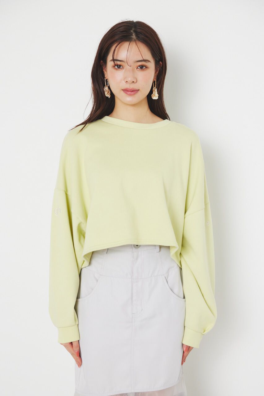 rienda「アームロゴスウェットTOP」|パーカー|