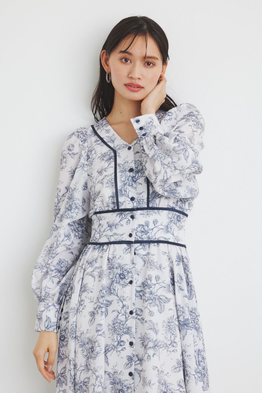 rienda「パイピングデザインフレアOP」|ワンピース|