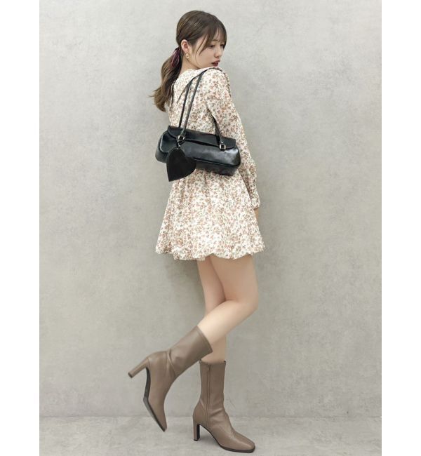 dazzlin「ワンショルバルーンミニワンピース」|ワンピース|