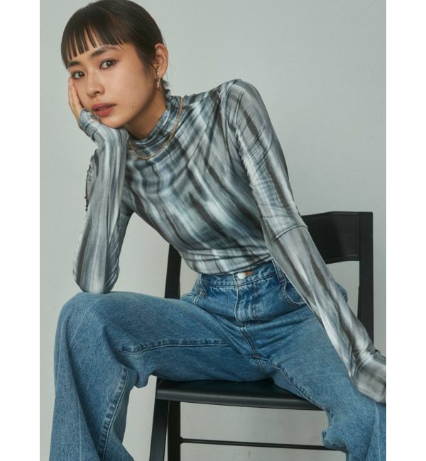 EMODA「ダブルネックボディートップ」|Tシャツ・カットソー|