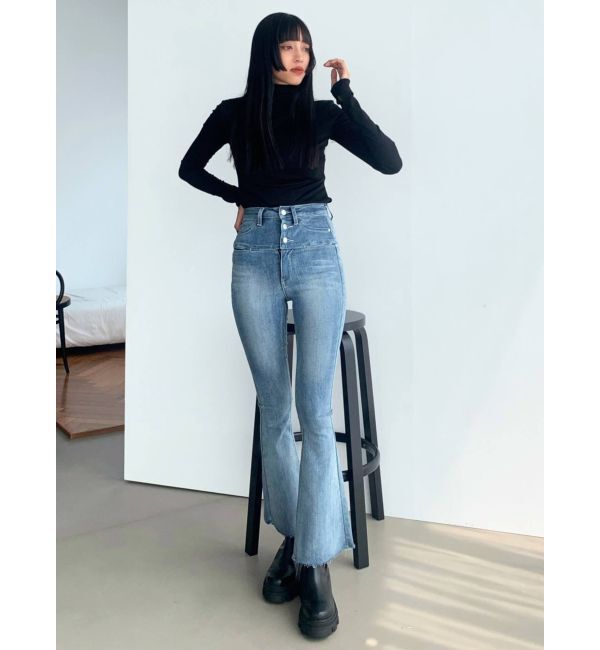 EMODA「ダブルネックボディートップ」|Tシャツ・カットソー|