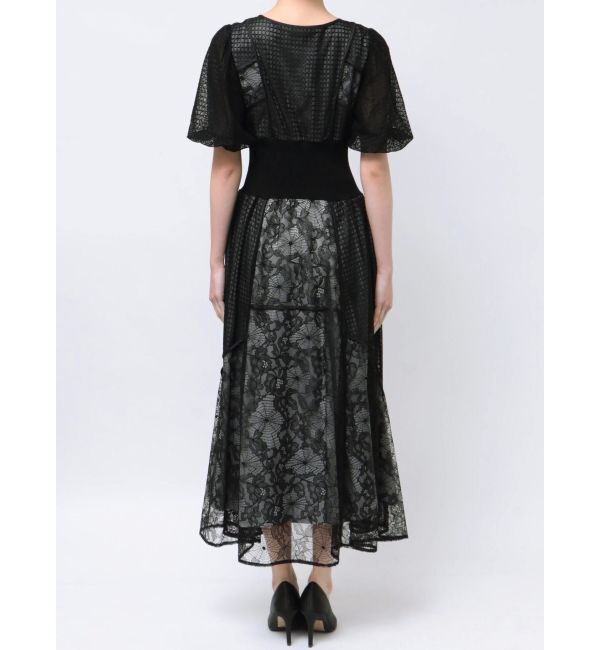 LAGUNAMOON「LADYウエストリブワンピース」|ワンピース|