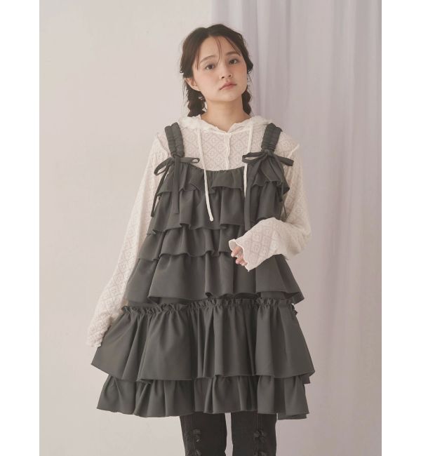 merry jenny「ホイップクリームミニワンピース」|ワンピース|