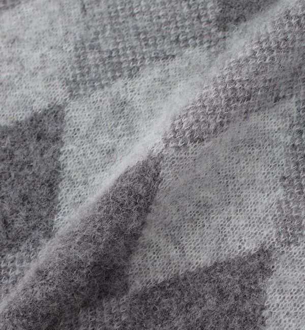 MACKINTOSH PHILOSOPHY「GREY LABEL アーガイルシャギープルオーバー」|ニット・セーター|