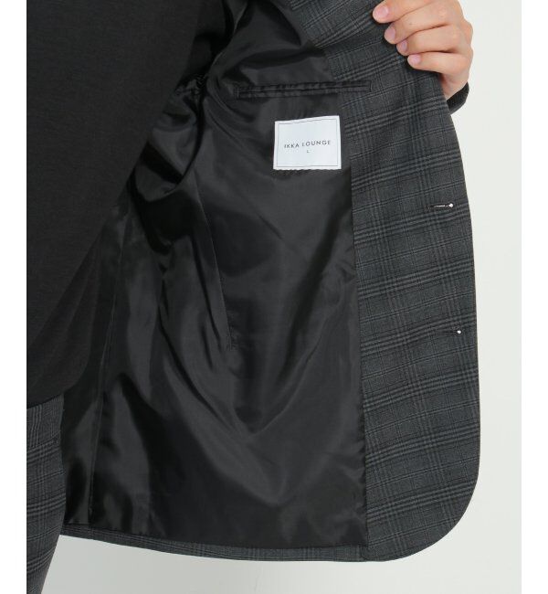 IKKA LOUNGE「【セットアップ対応】TR裏起毛テーラードジャケット」|テーラードジャケット|