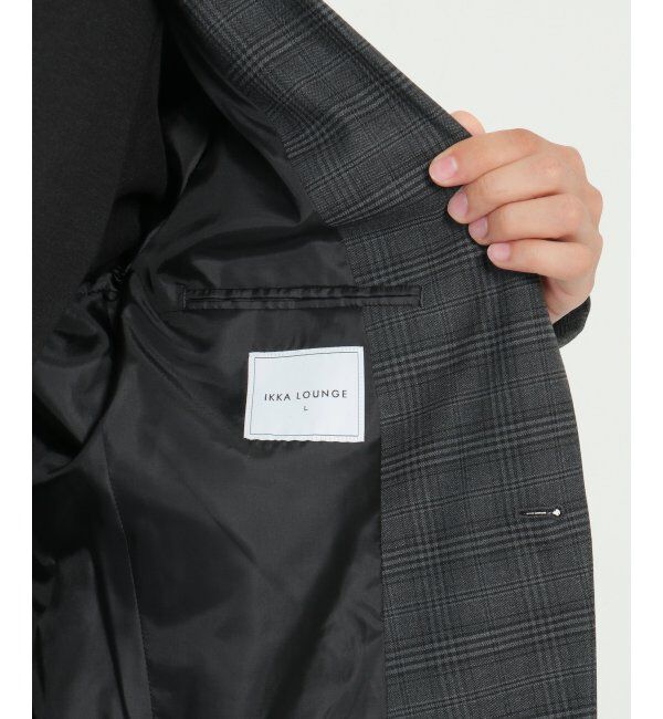 IKKA LOUNGE「【セットアップ対応】TR裏起毛テーラードジャケット」|テーラードジャケット|
