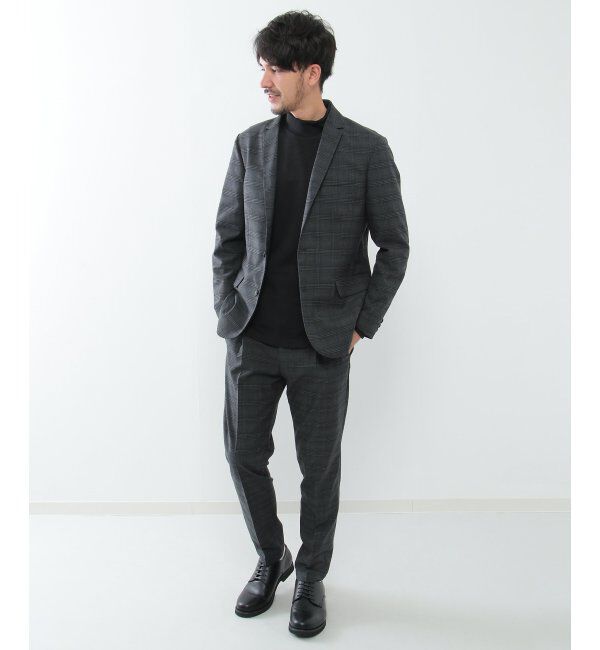 IKKA LOUNGE「【セットアップ対応】TR裏起毛テーラードジャケット」|テーラードジャケット|