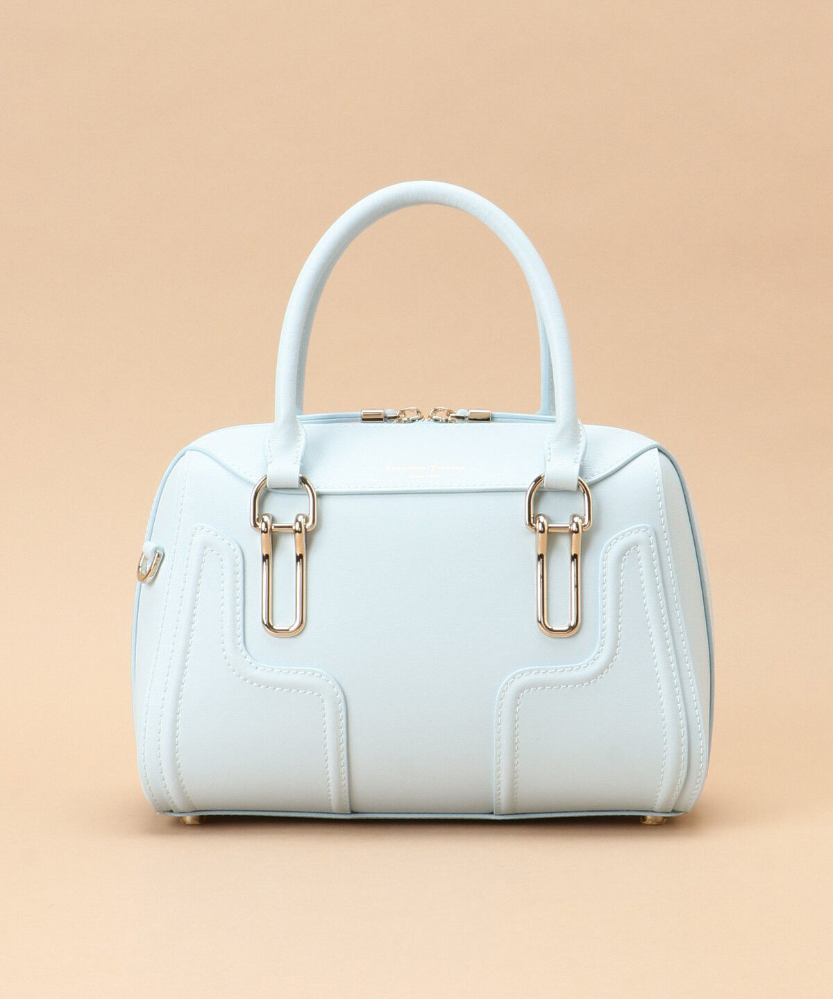 Samantha Thavasa「オリジナル金具 ボストンバッグ」|ボストンバッグ|ライトブルー