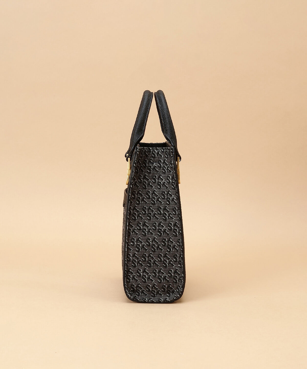 Samantha Thavasa「ST Jacquard シルエット 縦型スクエアトートバッグ」|トートバッグ|