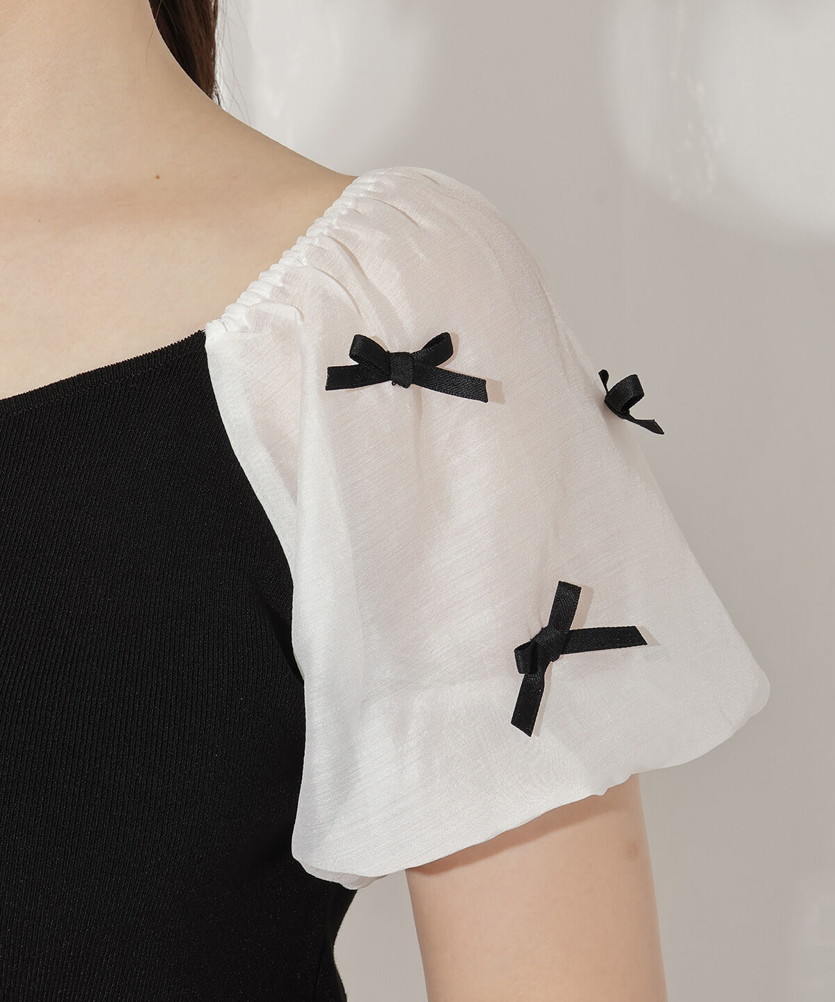 WILLSELECTION「ミニリボンニット」|ニット・セーター|