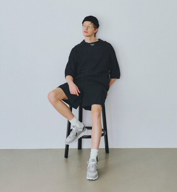 BETON CIRE「【ベトン シレ】ミキ/デニムブラック コットン/帽子 メンズ レディース/BETON CIRE」|キャップ・キャスケット|