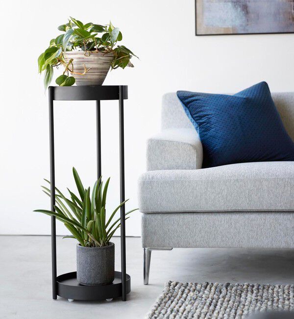 Style for Living「＜tower＞プランタースタンド 2段」|その他|BLACK