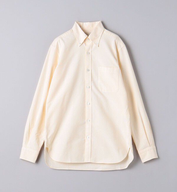 UNITED ARROWS「オーガニックコットン オックスフォード ストライプ ボタンダウン シャツ」|シャツ・ブラウス|