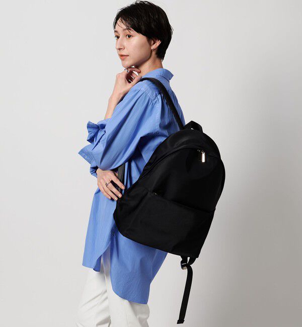 UNITED ARROWS「フロントジップ リュックサック」|リュック|