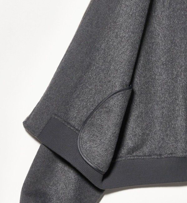 UNITED ARROWS「＜STUDIO AR＞NINA ジップ ブルゾン」|ブルゾン・スタジャン|