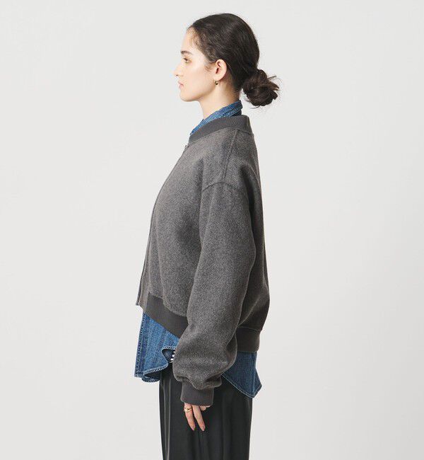 UNITED ARROWS「＜STUDIO AR＞NINA ジップ ブルゾン」|ブルゾン・スタジャン|