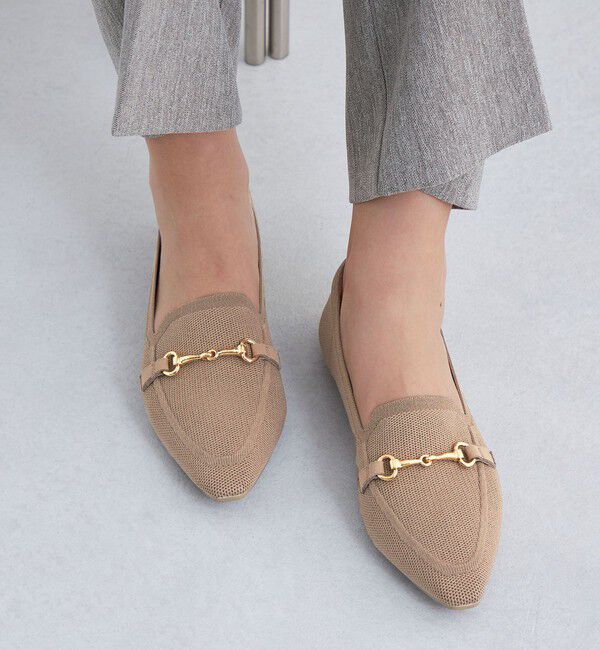 UNITED ARROWS green label relaxing「ウェルネス ニット ローファー -撥水・ウォッシャブル-」|デッキシューズ|MOCA