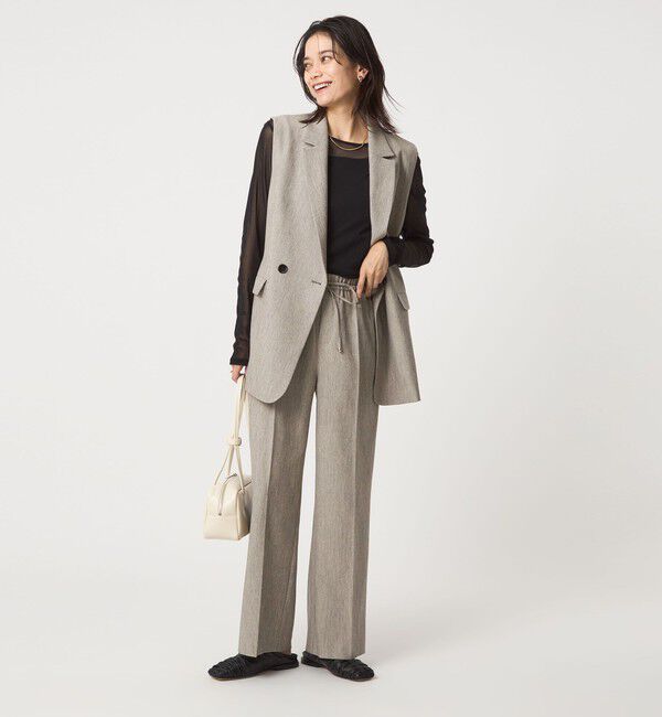 UNITED ARROWS green label relaxing「【結論シリーズ】ニーハイフレアパンツ ［size SHORT/TALLあり］」|その他|