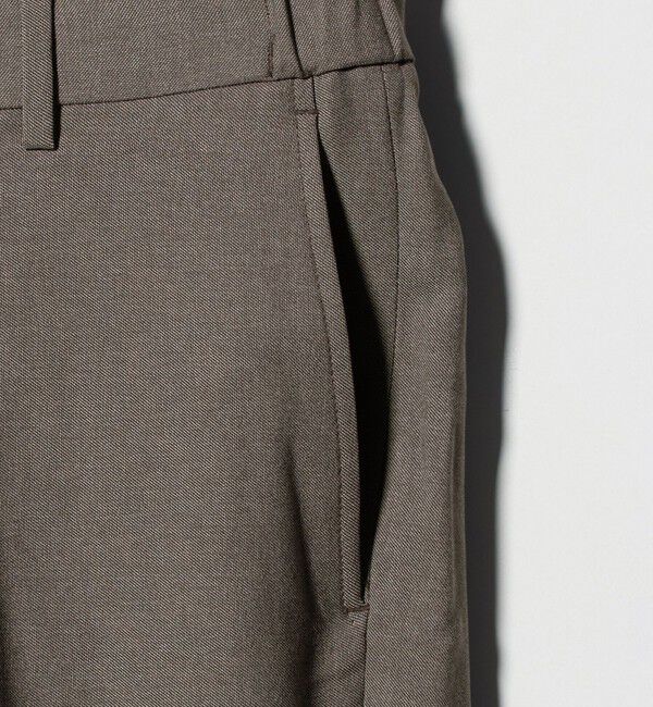 UNITED ARROWS green label relaxing「A+ ウールライク スタンダード イージー スラックス -ウォッシャブル・ストレッチ-」|スラックス|