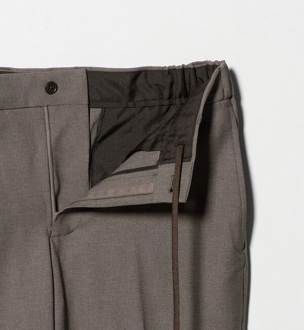 UNITED ARROWS green label relaxing「A+ ウールライク スタンダード イージー スラックス -ウォッシャブル・ストレッチ-」|スラックス|