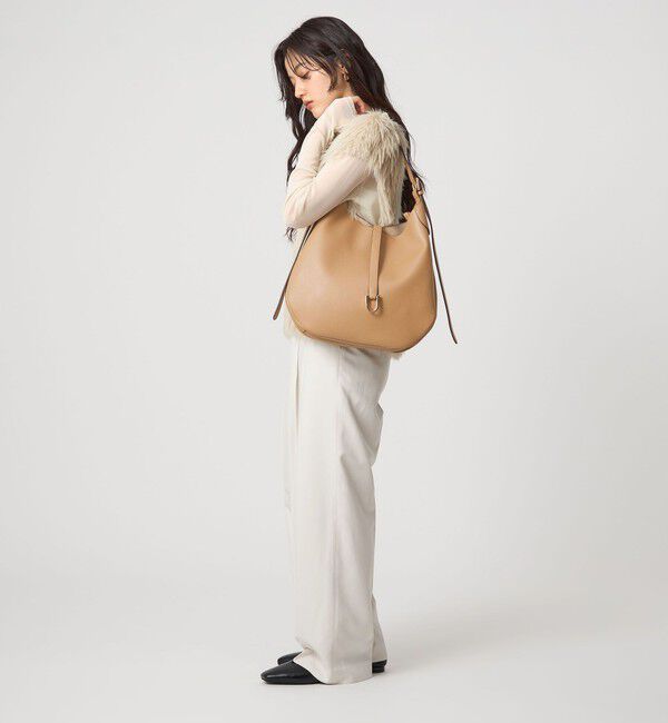 UNITED ARROWS green label relaxing「ワンハンドル メタルベルト ショルダーバッグ」|ショルダー・メッセンジャー|