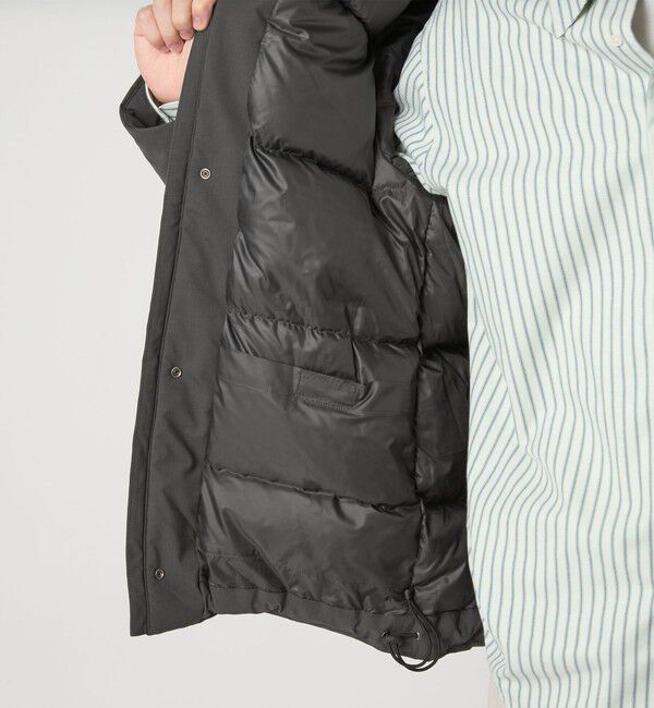 UNITED ARROWS green label relaxing「T/W  フード ダウン ブルゾン」|ダウン|