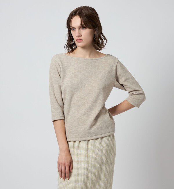 STEVEN ALAN「＜Steven Alan＞ポリエステル プルオーバー」|Tシャツ・カットソー|NATURAL