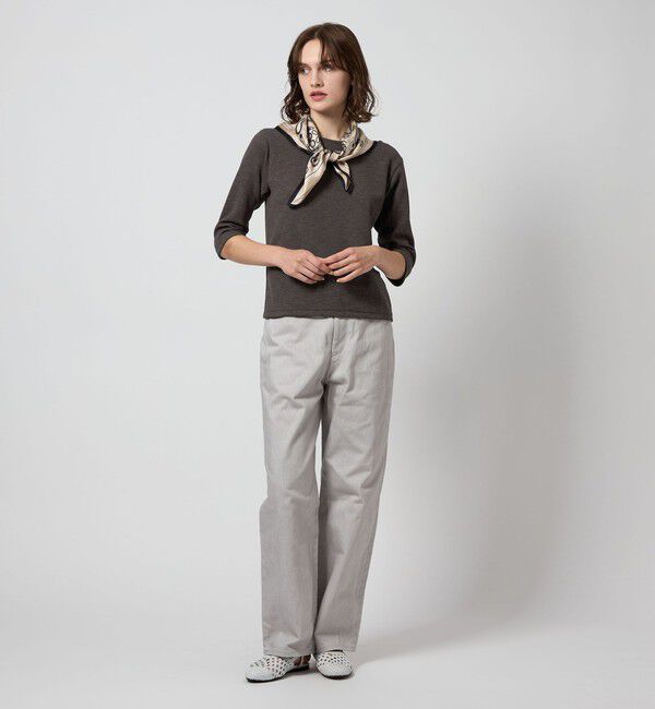 STEVEN ALAN「＜Steven Alan＞ポリエステル プルオーバー」|Tシャツ・カットソー|