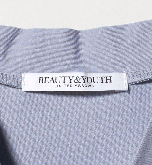BEAUTY&YOUTH UNITED ARROWS「【WEB限定】ボウタイ スタンドカラーノースリーブTシャツ -汗染み防止-」|Tシャツ・カットソー|