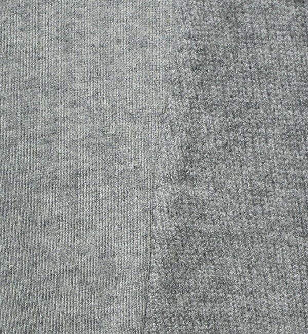 BEAUTY&YOUTH UNITED ARROWS「【WEB限定】スウェット&times;ニット コンビワンピース ウォッシャブル」|ワンピース|