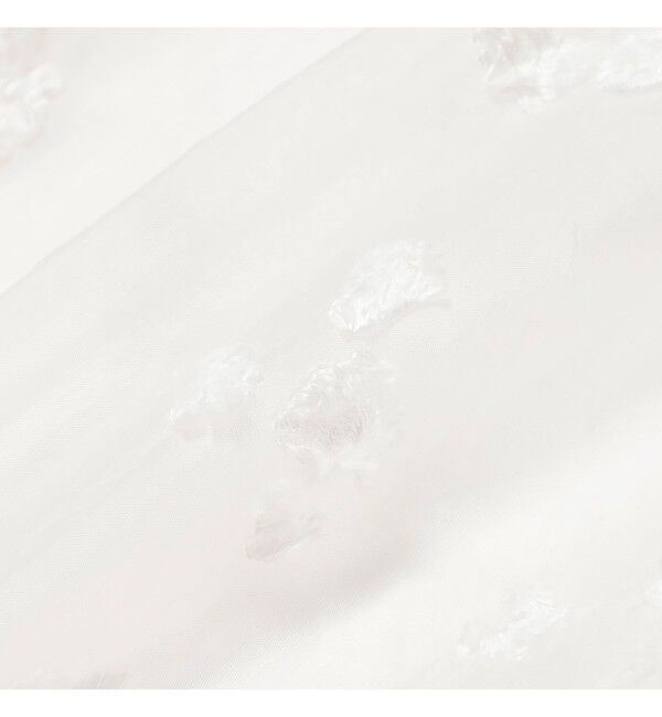 Demi-Luxe BEAMS 「シアーカット ジャガード ブラウス」|シャツ・ブラウス|