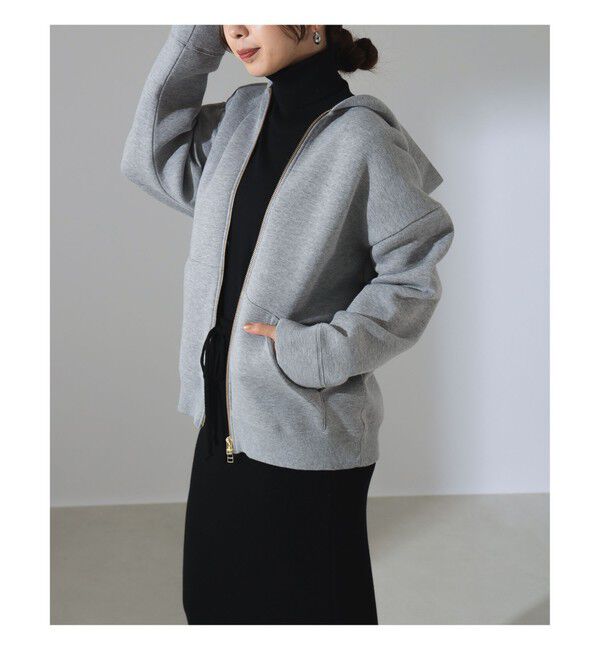 Demi-Luxe BEAMS 「ダンボール ジップ パーカー」|Tシャツ・カットソー|