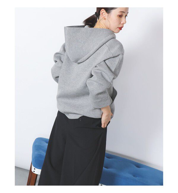 Demi-Luxe BEAMS 「ダンボール ジップ パーカー」|Tシャツ・カットソー|