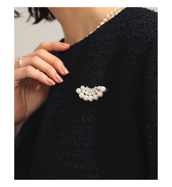 Demi-Luxe BEAMS 「IRIS47 / heather ブローチ」|その他|