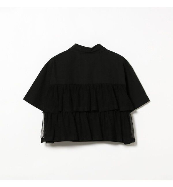 Ray BEAMS 「シアー ティアード クロップド シャツ」|シャツ・ブラウス|