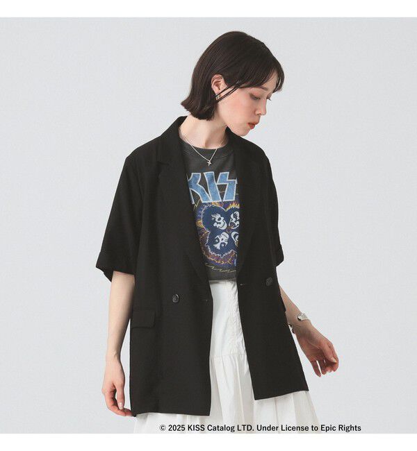 Ray BEAMS 「ダブルブレスト ハーフスリーブ ジャケット」|その他|