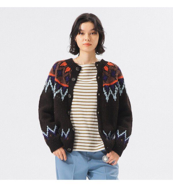 BEAMSBOY「ハンド ノルディック カーディガン」|ニット・セーター|