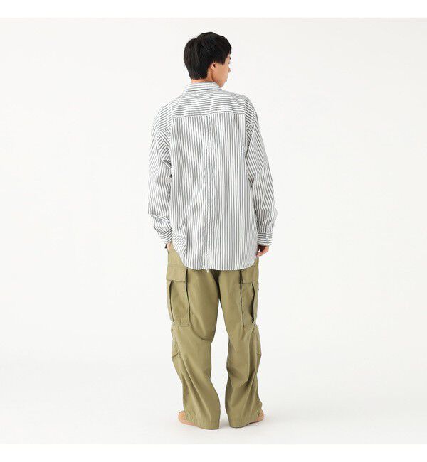 BEAMS「ワイドフィット バックジップ シャツ」|シャツ・ブラウス|