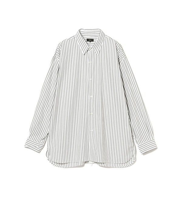 BEAMS「ワイドフィット バックジップ シャツ」|シャツ・ブラウス|