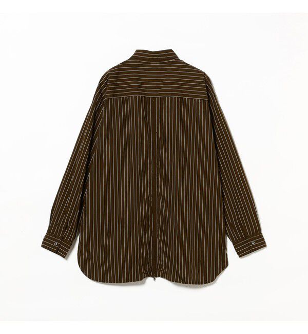 BEAMS「ワイドフィット バックジップ シャツ」|シャツ・ブラウス|