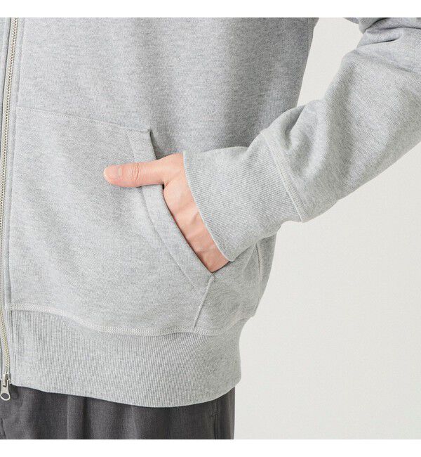 BEAMS「【別注】LACOSTE / フルジップパーカー」|スウェット・ジャージ|