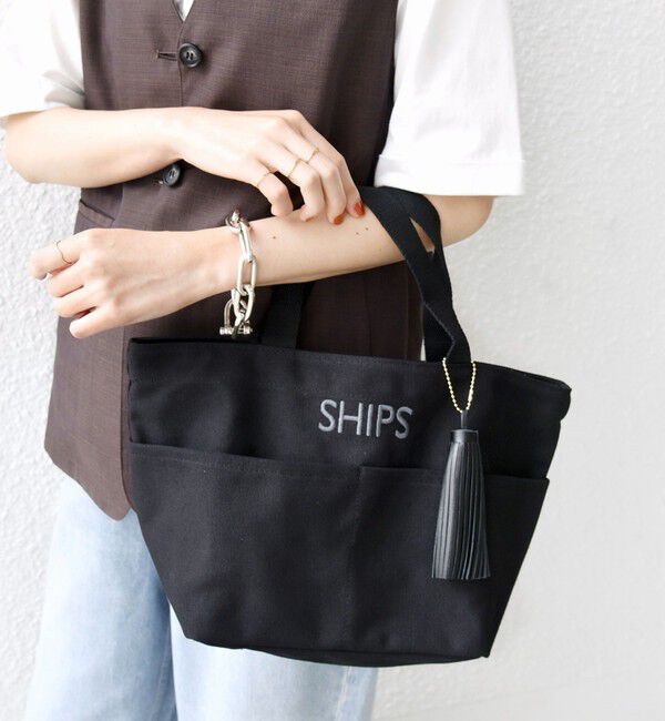 SHIPS for women「タッセル ポケット トートバッグ 」|トートバッグ|