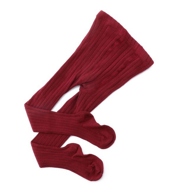 SHIPS KIDS「condor:80～90cm / ワイドリブ ベーシック タイツ」|タイツ・ストッキング|